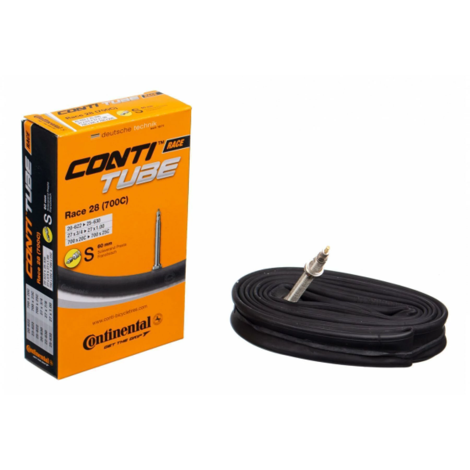 Chambre à Air Presta Continental 700x20-25 4 Chambre à Air Presta Continental 700x20-25 – Image 2