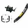 Roue Avant Exal Dy.3N72 Ssp36L Mavic A319 -Promos Roues Magasin exal 703163 noir argen 1