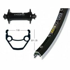 Roue Arriére Exal Winora Zx 19 36Tr.Sh.Deore Blo.Ra.