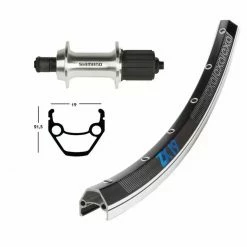 Roue Arriére Exal Winora Zx 19 36Tr.Tx 800 Blo.Ra.