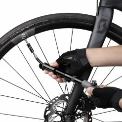 Pompe à Main Mini Topeak HybridRocket HP -Promos Roues Magasin topeak to6763.blk noir 5