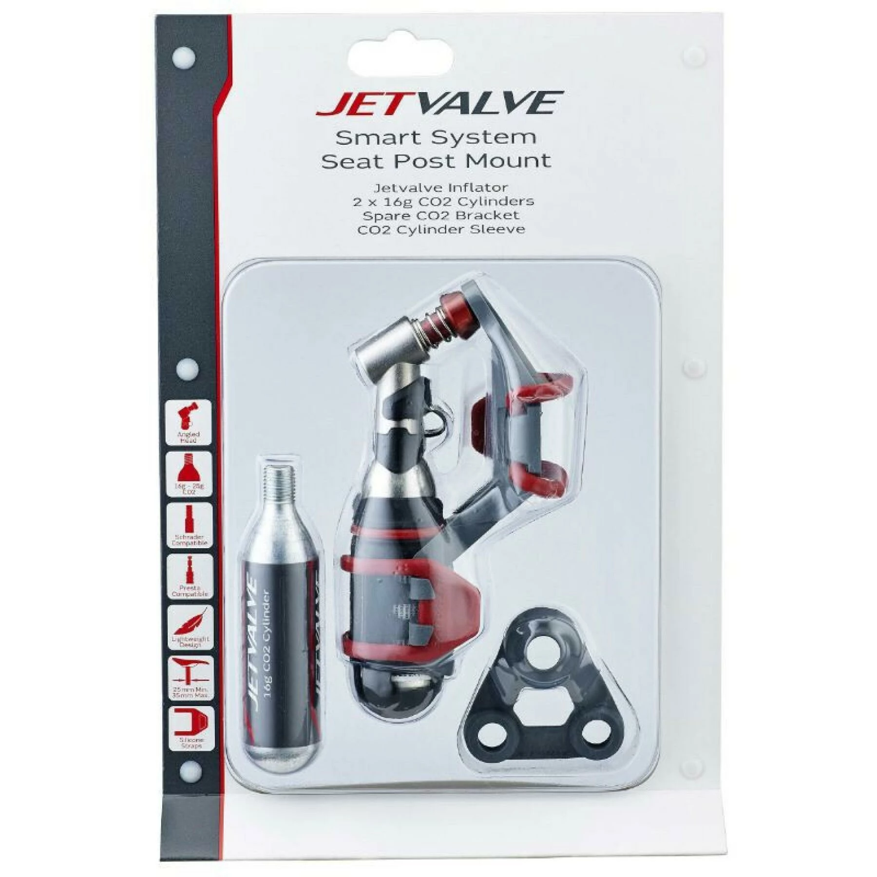 Gonfleur Jetvalve Avec Support Fixation Tige De Selle Sur Carte Weldtite 4 Gonfleur Jetvalve Avec Support Fixation Tige De Selle Sur Carte Weldtite – Image 2