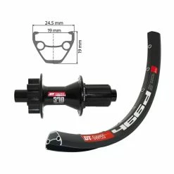 Roue Arriére Wiener Winora Dt Swiss 466D Dis.6 27.5